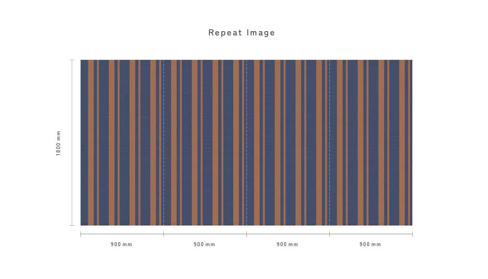 LIMELIGHT（ライムライト）のST-TH-02はストライプ柄のシックシンストライプのグリーン×ブラウン色。 オフィスの執務スペース・会議室や店舗デザインに対して印象的でモダンな空間演出に最適な個性化を実現する壁紙クロス。そのパターンイメージ。